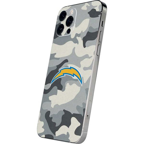 NFL Los Angeles Chargers Camo iPhone 12 Pro Max Skin